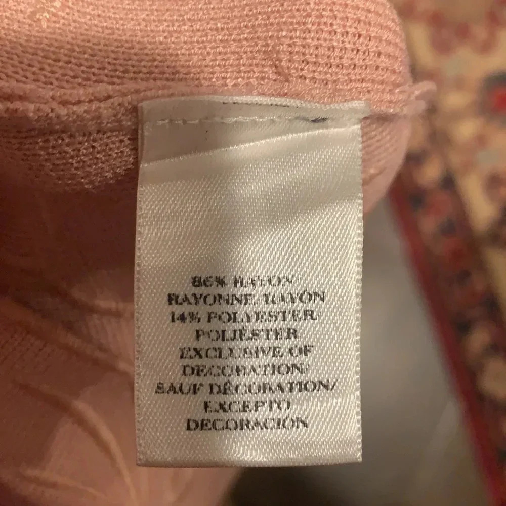 Ann Taylor Powder Pink Knit Dress (Size XL) - Picture 5 of 5
